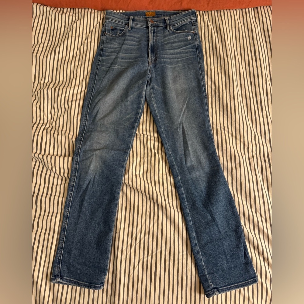 MOTHER Straight Leg Jeans. Womens size 27